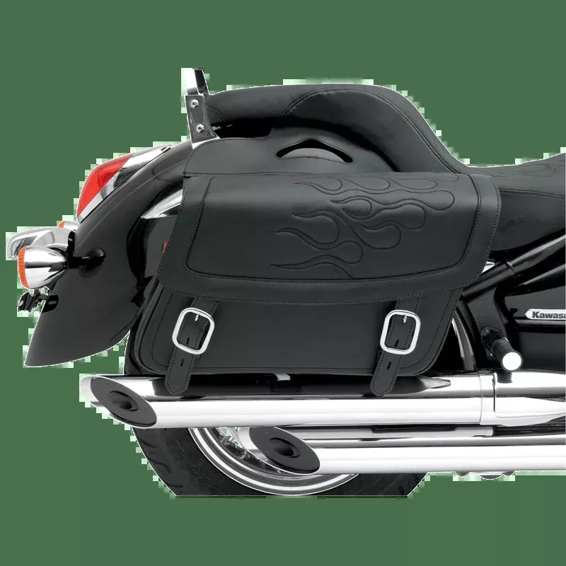 Saddlemen Saddlebag,flame Blk,md