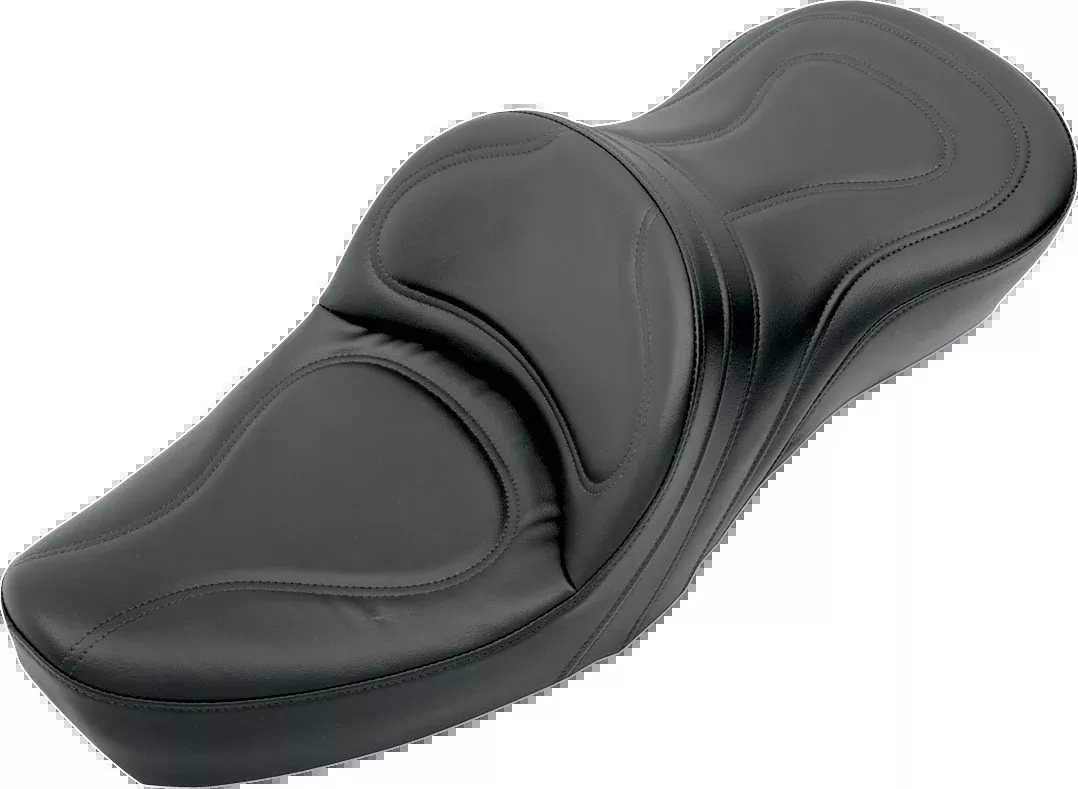 Saddlemen Seat - Explorer™ - Without Backrest - Stitched - Black - XL '79-'03 8550JS