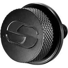 Saddlemen Seat Mounting Knobs, Black 1/4″-28