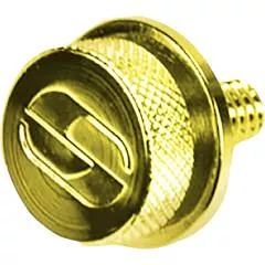 Saddlemen Seat Mounting Knobs, Gold 1/4″-20