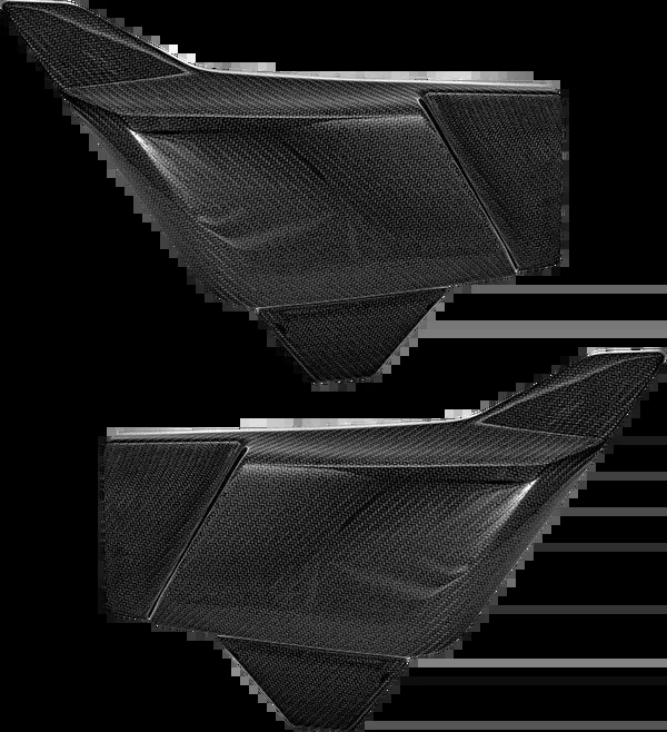 Saddlemen Side Covers – Carbon Fiber/Gloss – HD Touring/Trike ’23-’25