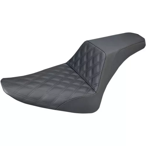 Saddlemen Step Up Front LS Seat for 2012-2017 Harley FLS - Black