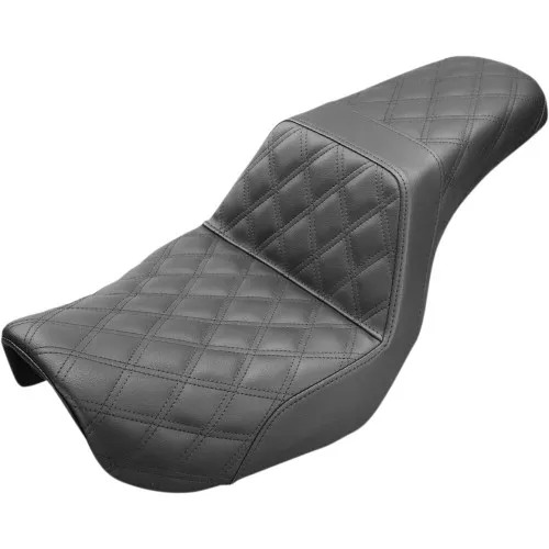 Saddlemen Step Up Full LS Seat for 2006-2017 Harley Dyna - Black