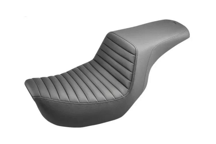 Saddlemen Step Up Seat with GelCore for Harley Davidson FXD Models '96-03 - Tuck and Roll