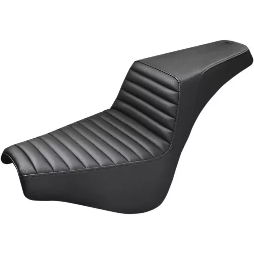 Saddlemen Step Up Tuck N Roll Seat for 2018-2024 Harley Softail FXST/FXBB - Black