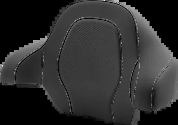 Saddlemen Tour-Pak Backrest Pad – RoadSofa – Black – Carbon Fiber – FL ’14-’23