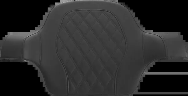 Saddlemen Tour-Pak Backrest Pad – Step-Up – Lattice Stitch – Black – FL ’14-’23