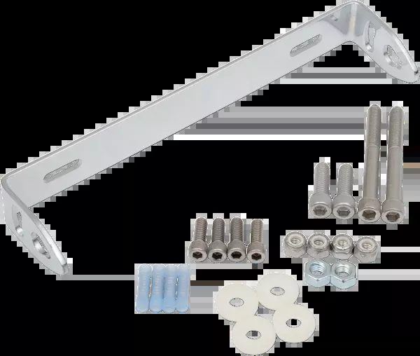 Saddlemen Turn Signal Relocation Kit – Chrome – Universal