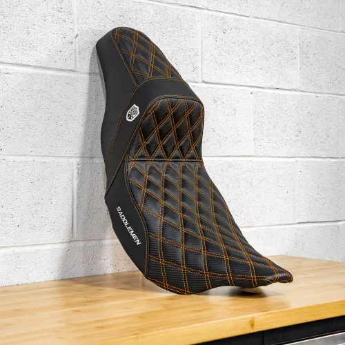 San Diego Customs Pro Series Performance Gripper Seat for 2008-2023 Harley Touring - Customizable