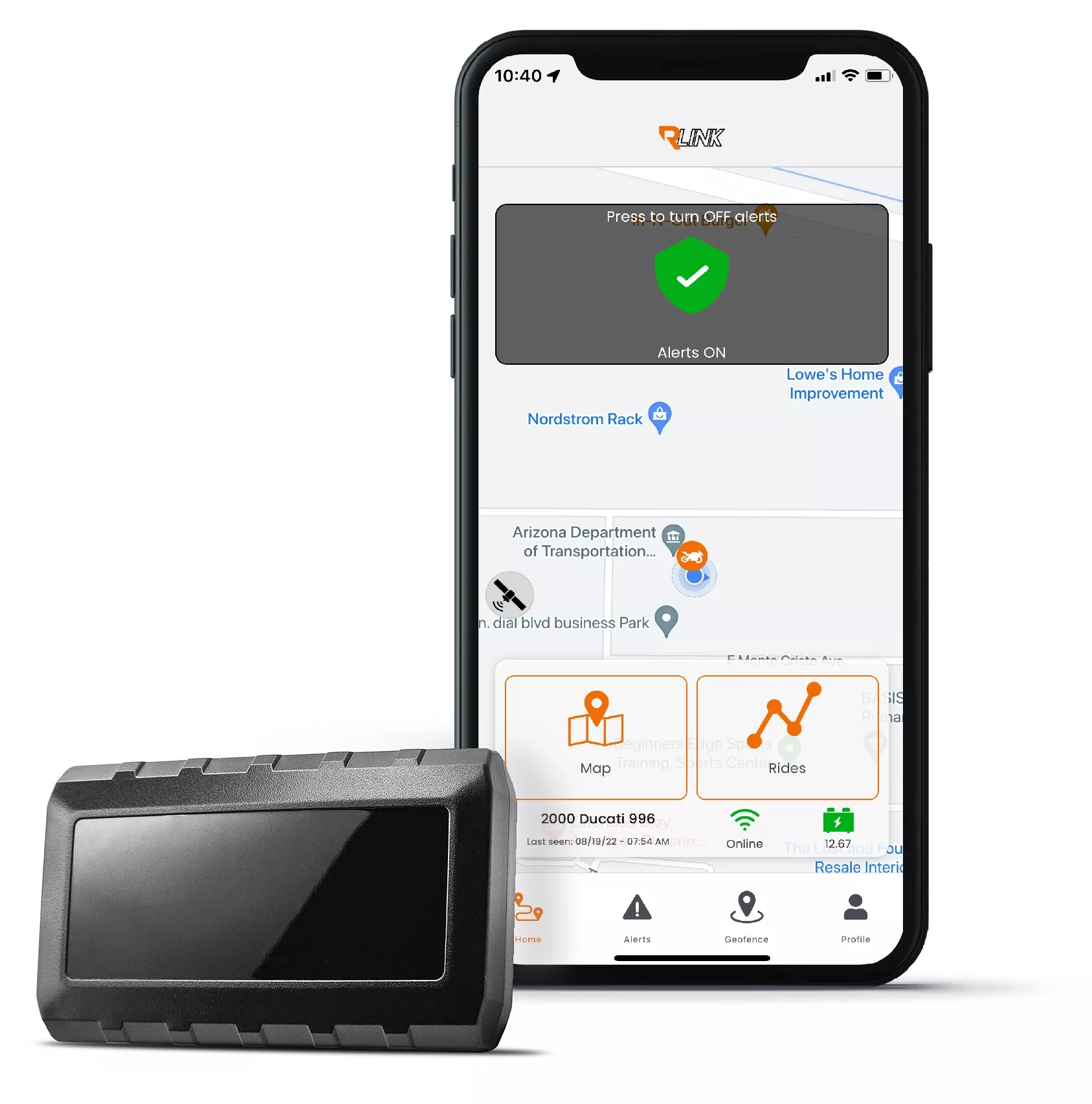 Scorpio Rlink GPS Tracking and Notification System