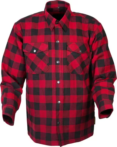 Scorpion EXO Covert Flannel Red Black Shirt