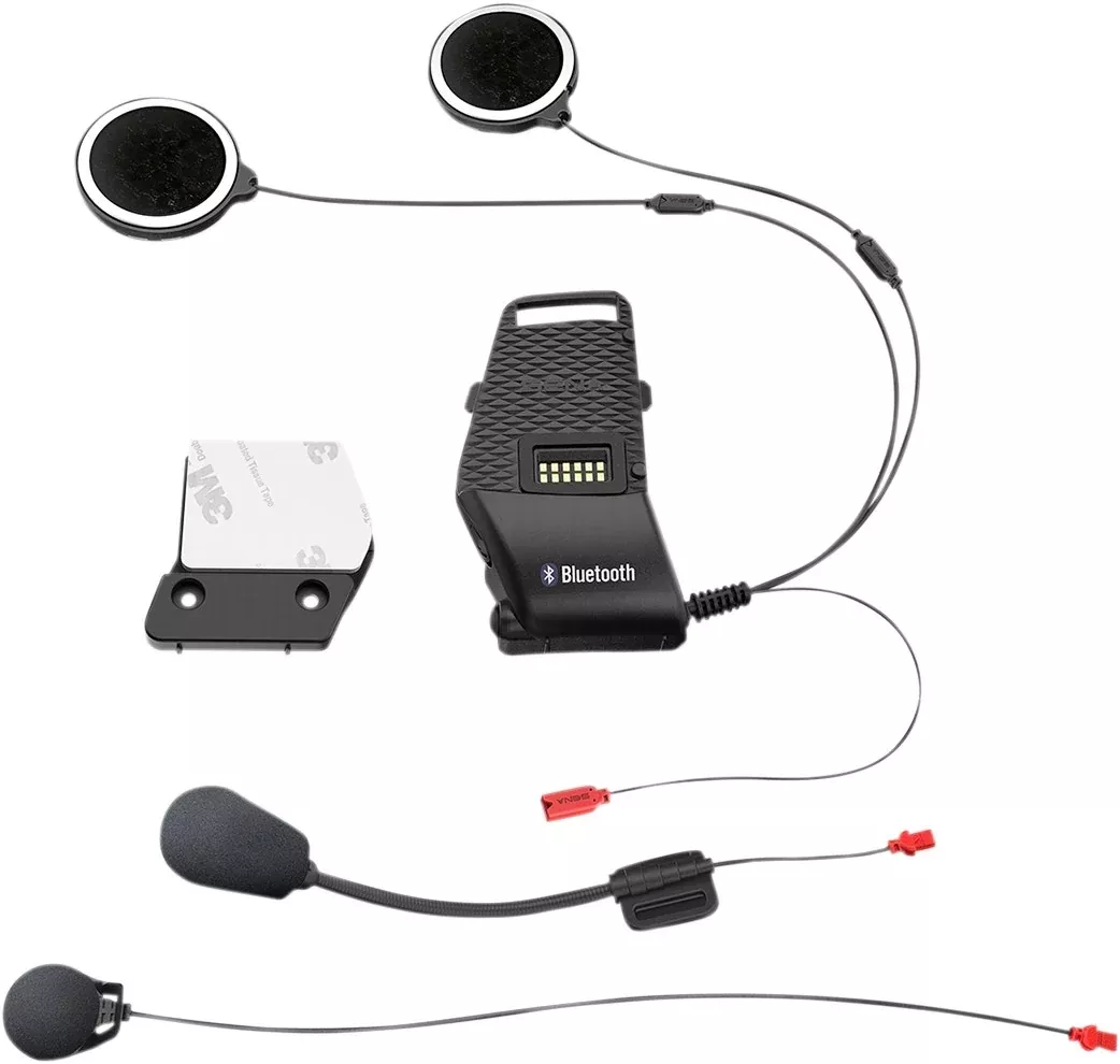 SENA 10S-A0301 Helmet Clamp Kit Intercom Universal Mount for 10-S