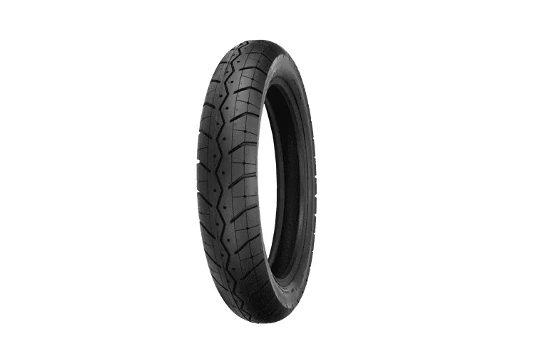 Shinko Motorcycle Tires 230 Tour MasterFRONT 100/90V19 57 -Black, Each