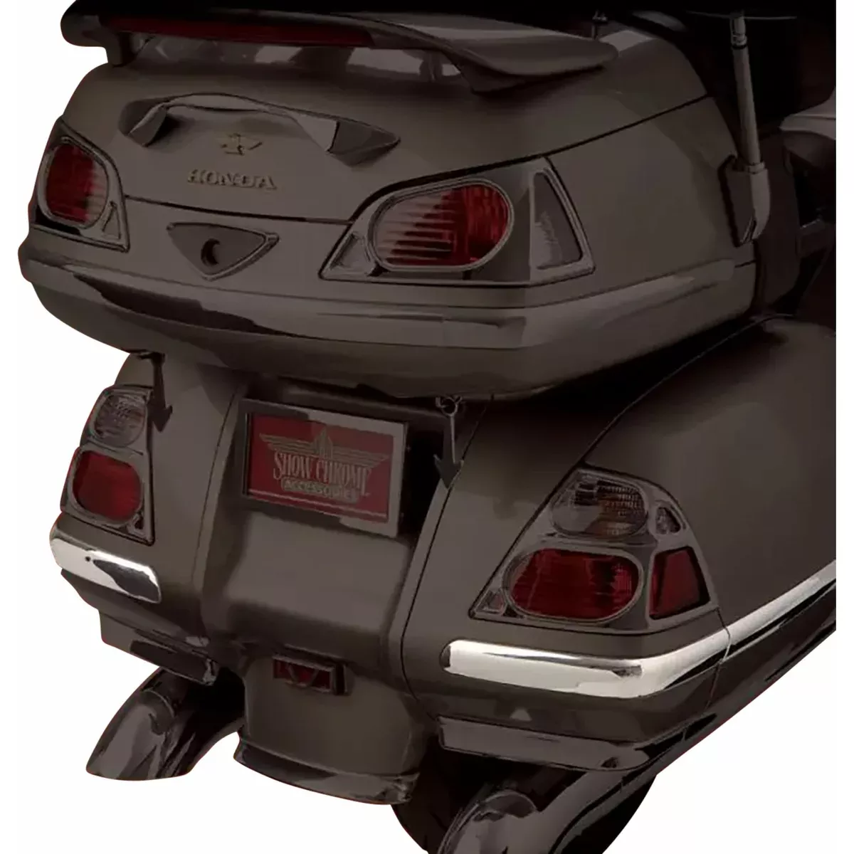 SHOW CHROME 3550-0471 52-612 Saddlebag Molding inserts – chrome – gl1800