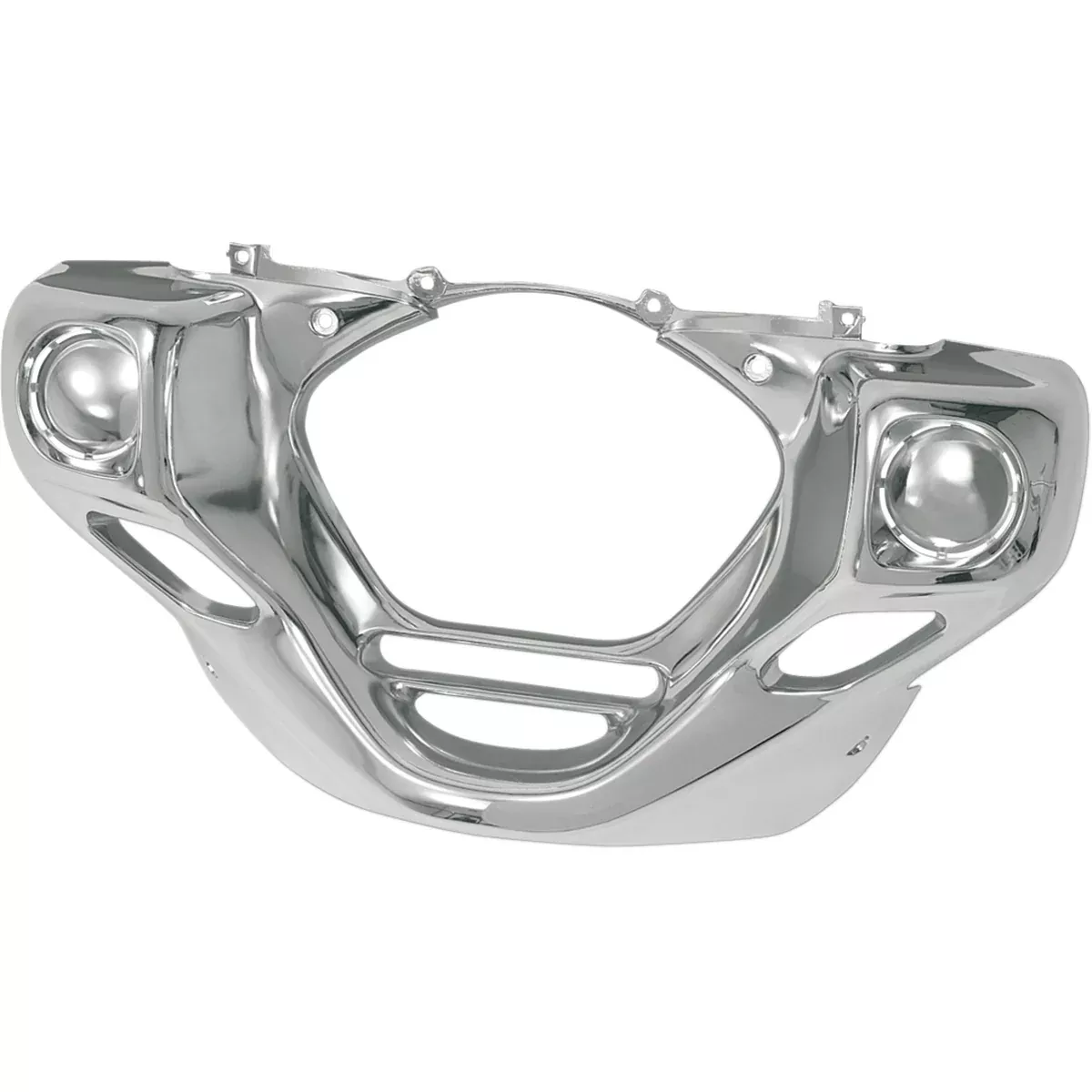 SHOW CHROME BB-52-608 52-608 Front Lower Cowl Lower Cowls – Chrome – Round