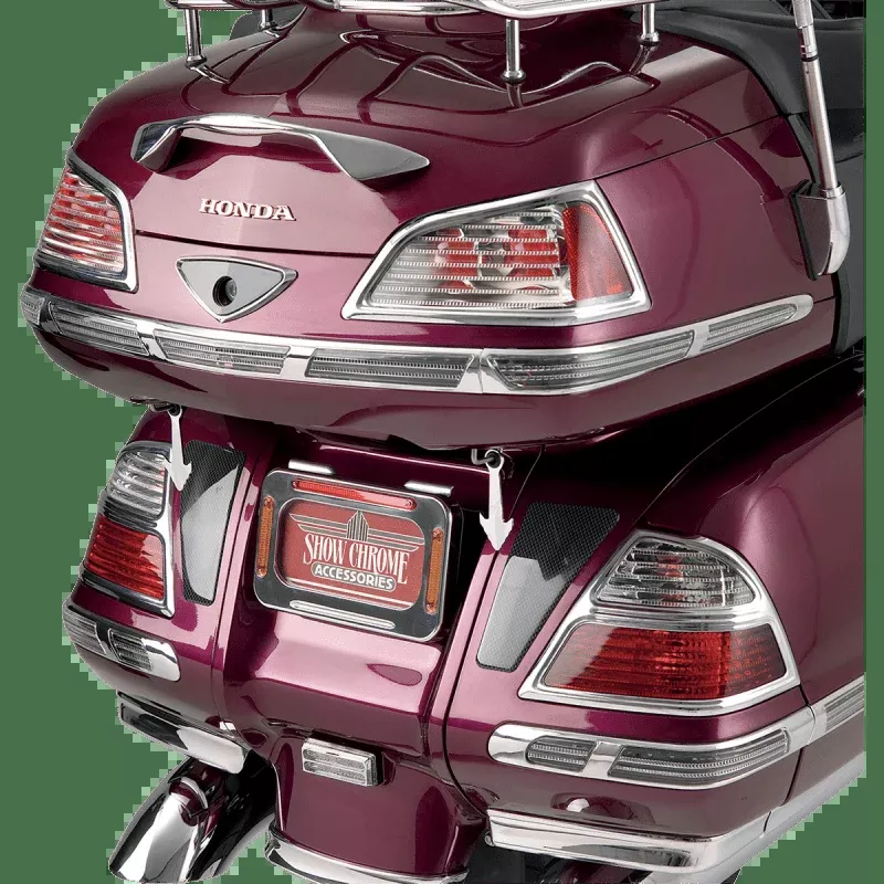 Show Chrome LED Saddlebag Light Set