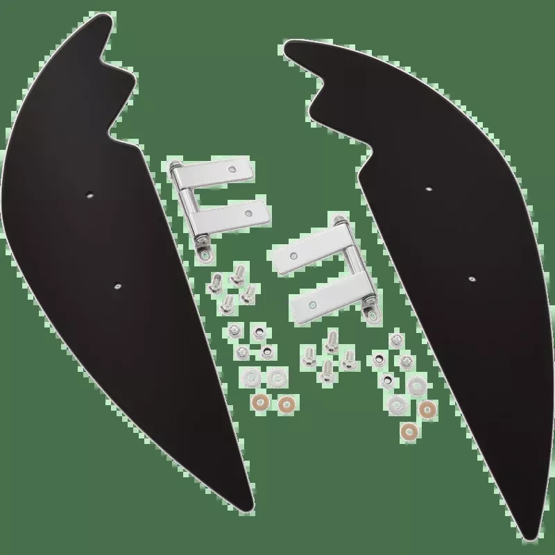 Show Chrome Lower Wind Deflector Kit