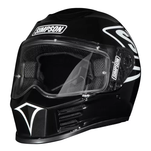 Simpson Speed Bandit Helmet - 12 O'Clock Black
