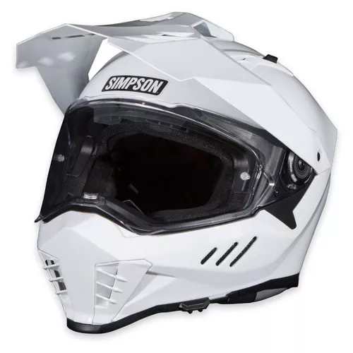 Simpson Xcursion Bandit Helmet - White
