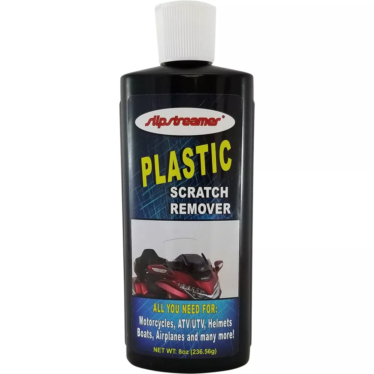 SLIPSTREAMER 3713-0037 S-S/R-M Windshield Scratch Remover 8 oz. net wt.