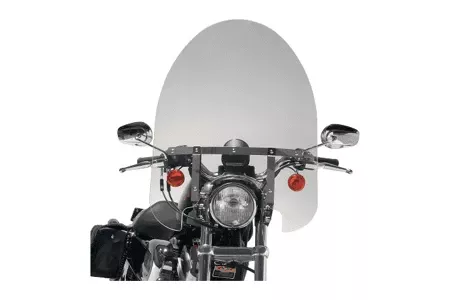 Slipstreamer Classic Cruiser Windshield 22 inch Tall for Tapered Forks -Clear