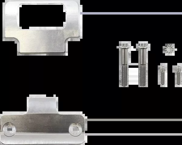 Slyfox Gauge Mount - Single - Unfinished - M8