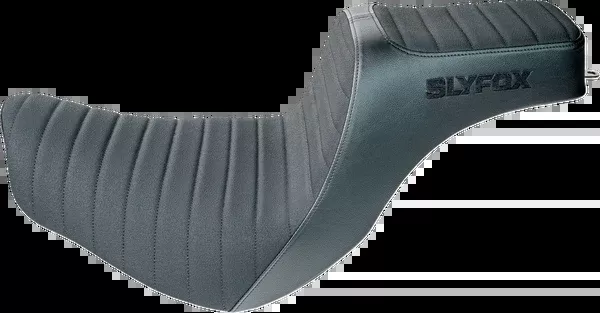 Slyfox High Noon Seat - Vinyl - Classic Stitch - Black Logo - FL/FX '18-'24