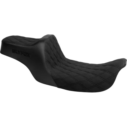 Slyfox Highnoon 2-Up Seat for 2004-2022 Harley Sportster