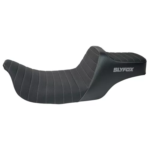 Slyfox Highnoon Tuck n Roll Seat for 1997-2007 Harley Touring