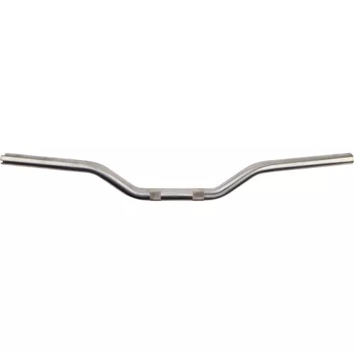 Slyfox Low Bend Stainless MX Style 1" Handlebars for Harley
