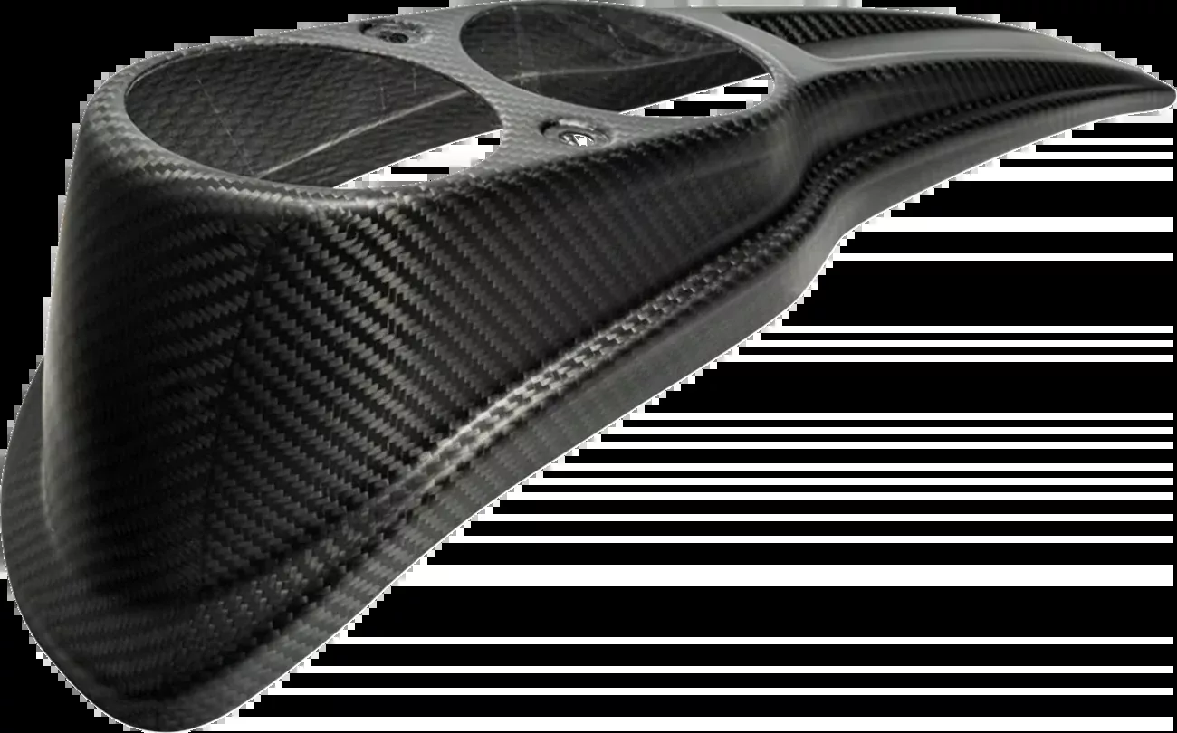 Slyfox Matte Carbon Fiber Dash Panel fits 2020-2021 Harley Low Rider FXLRS