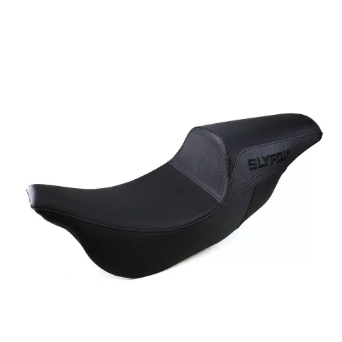 Slyfox Pro Series Seat for 2008-2023 Harley Touring - Black