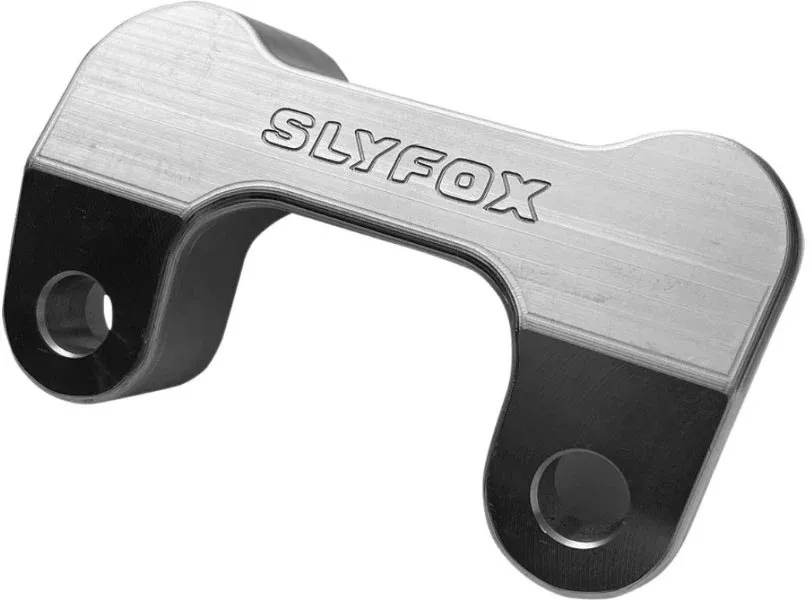Slyfox Raw Handlebar Riser Relocation Bracket Harley Road Glide 15-23 TM-SLY2