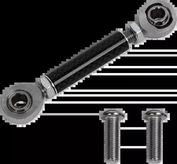Slyfox Shift Linkage - Black - Dyna/Softail