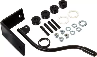 Smittybilt 49903 Matte Black Passenger Side Front Seat Adapter