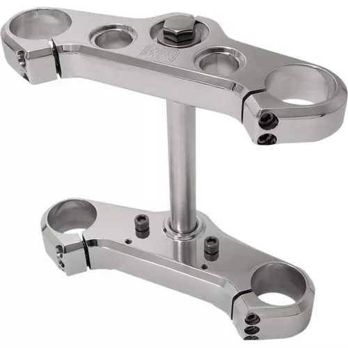 Speed Merchant 49mm Elite Triple Trees for 2018-2020 Harley Softail FXBB/ FXLR - Polished