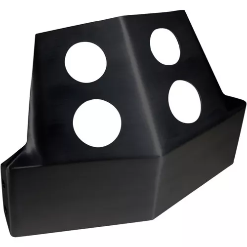 Speed Merchant Skid Plate for 2006-2017 Harley Dyna - Black