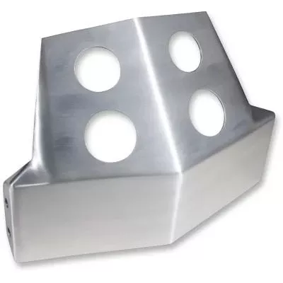 Speed Merchant Skid Plates, Brushed Aluminum, Fits 06-17 Dyna