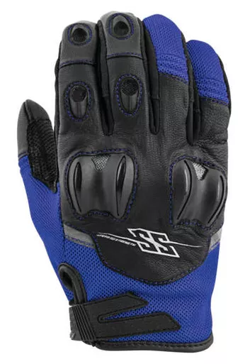 Speed and Strength THE POWER AND GLORY Blue Gloves