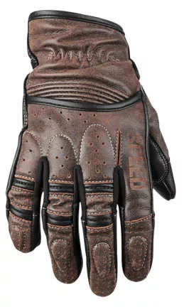 Speed and Strength RUST & REDEMPTION Brown Gloves