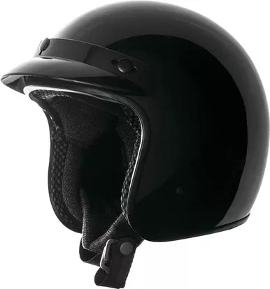 Speed and Strength SS610 3 4 Helmet Gloss Black