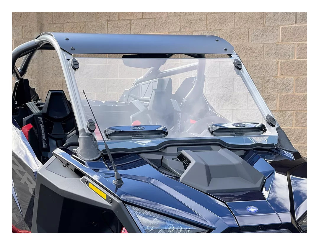 Spike Front Vented Windshield Polaris Pro R / Pro R 4 2022-2026