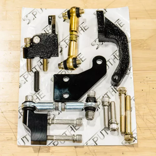 Sputhe PosiTrac Chassis Stabilizer for 1991-2017 Harley Dyna - Black