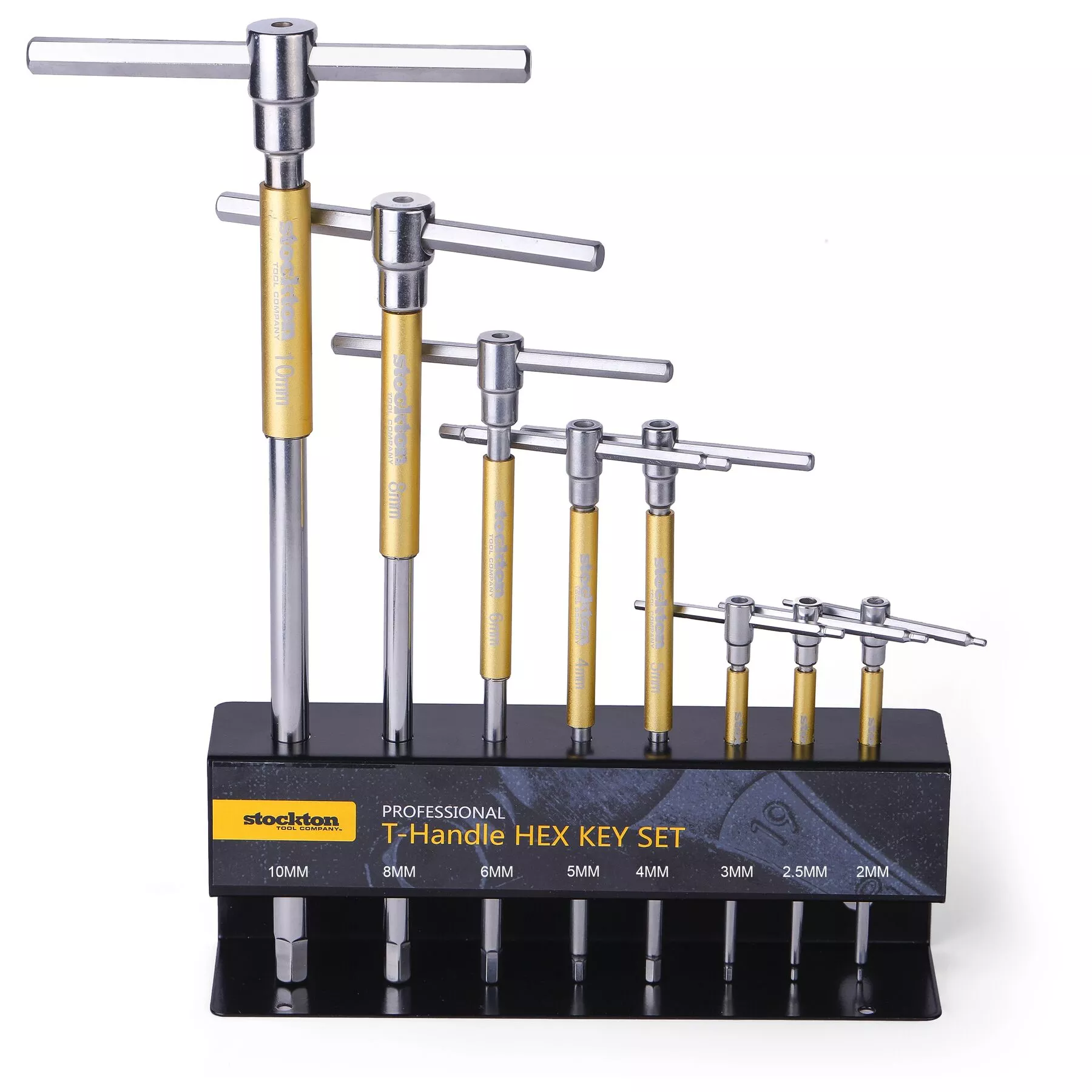 Stockton T-Handle Pro Hex Key Set