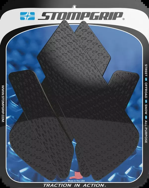 StompGrip Tank Grips – Icon – Black – BMW – F/M/S ’20-’24