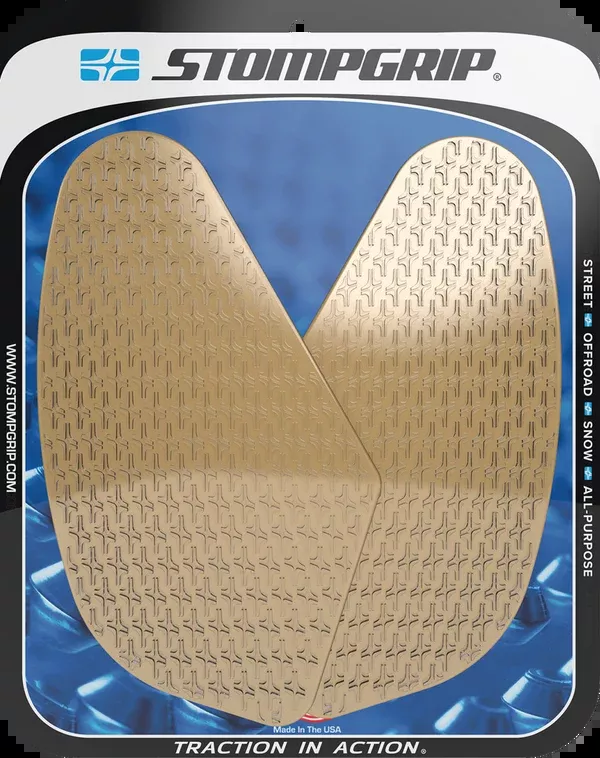 StompGrip Tank Grips - Icon - Clear - Yamaha - Tracer '24