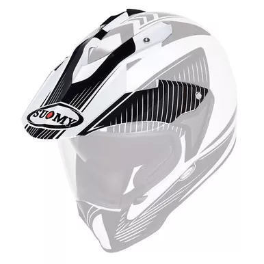 Suomy MX Tourer Visor Special White / Black