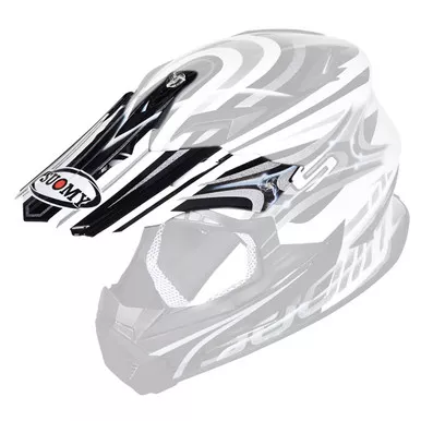 Suomy Rumble Visor Silver Vision