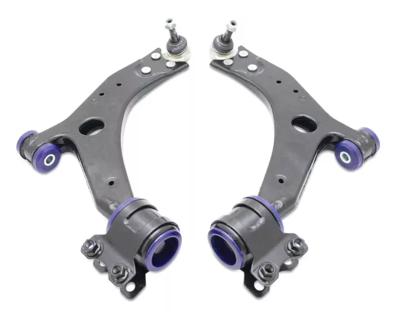 SuperPro 18mm Front Lower Control Arm Assembly Kit TRC1135 fits 2004-2007 Ford Focus / 2008-2013 Volvo C30 T5 / 2006-2013 Volvo C70 T5 / 2004-2011 Volvo S40 / 2006-2010 Volvo V50