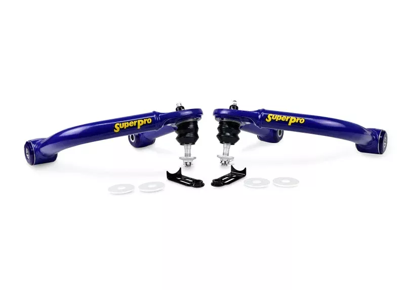 SuperPro Fixed Offset Front Upper Control Arm Set fits 2022-2026 Toyota Sequoia, Tundra